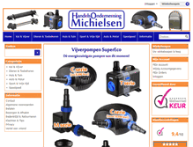 Tablet Screenshot of ho-michielsen.nl